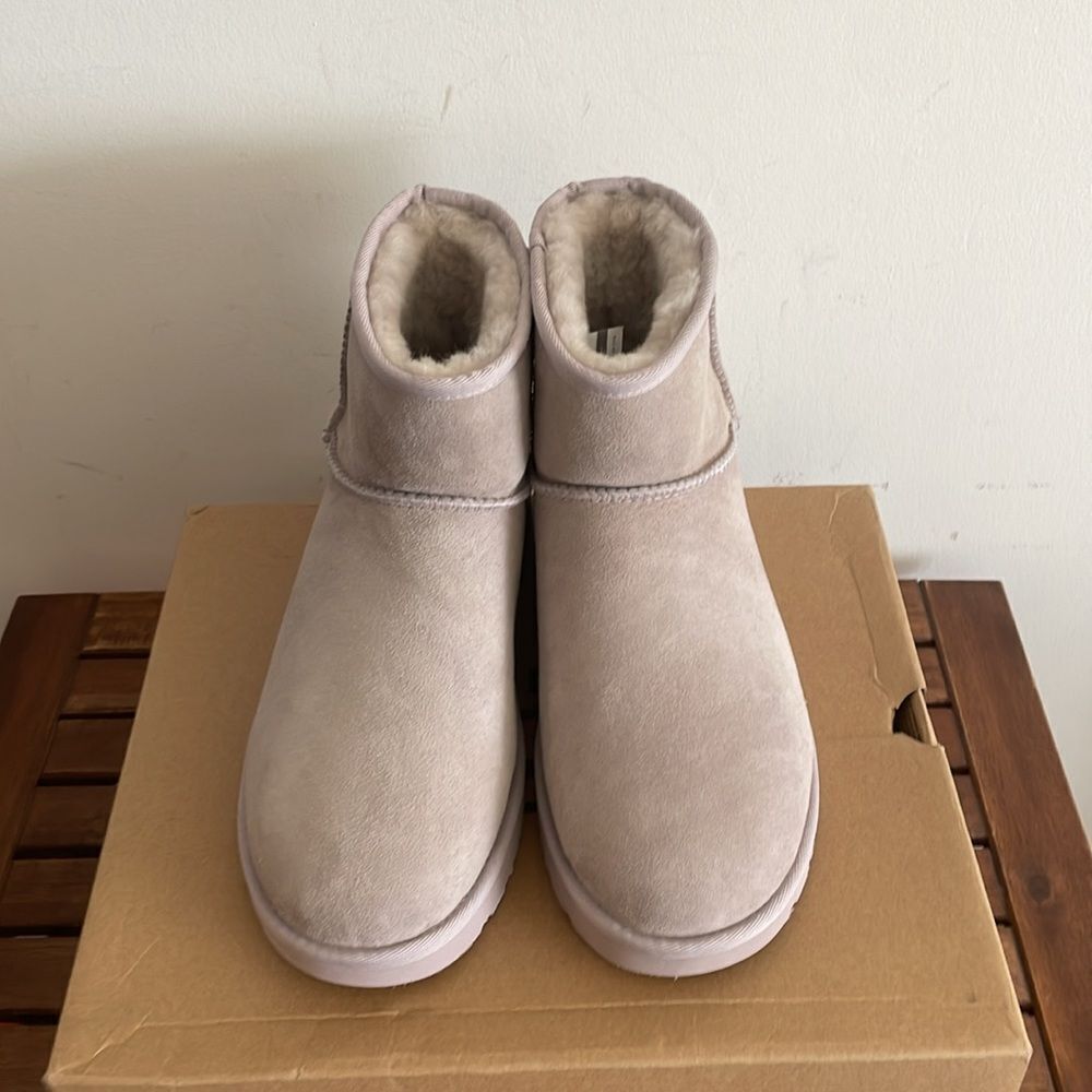 UGG Classic Mini II Boots Pale Smoke USA Women Size 11/UK 9/EU 42 - Picture 4 of 14